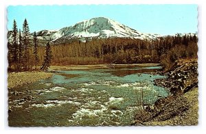 Mt. Lemoray John Hart Highway Pine River Canada Postcard