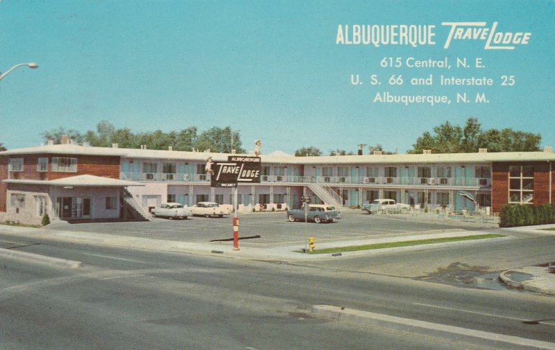 10847 Route 66, TraveLodge, Central Avenue Albuquerque, New Mexico 1963