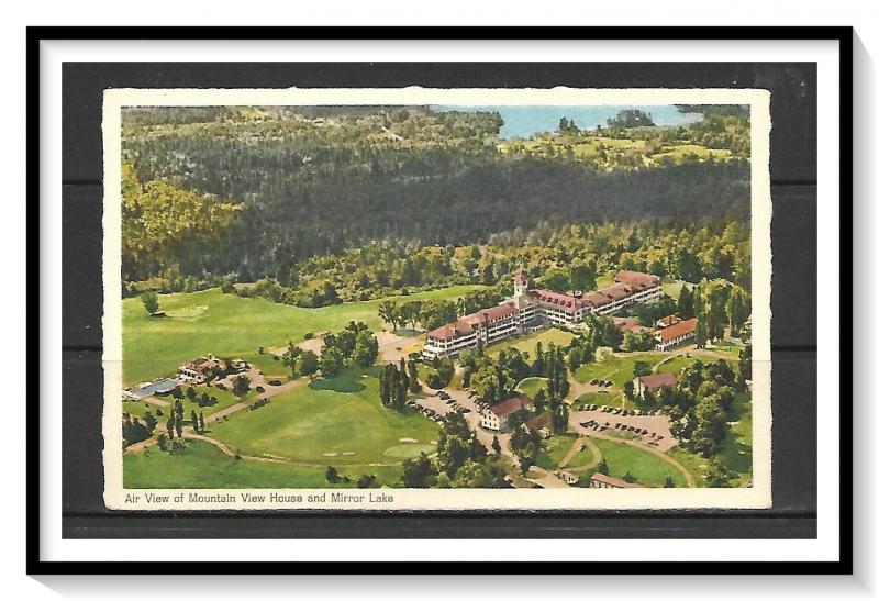 New Hampshire, White Mountains - Aerial View Mt View House - [NH-126]