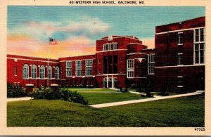 Maryland Baltimore Western High School