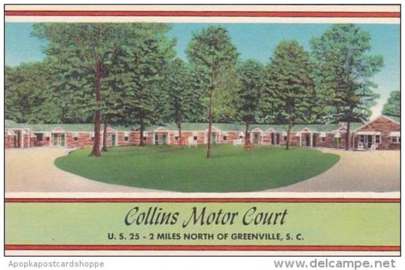 South Carolina Greenville Collins Motor Court