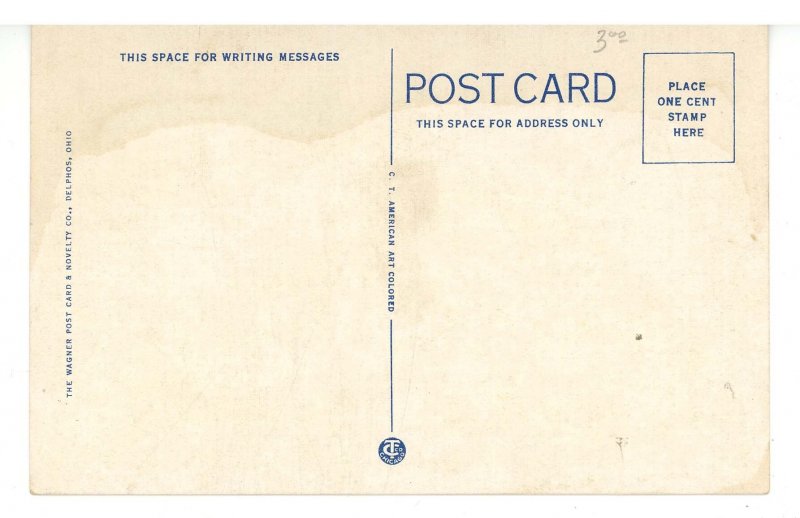 OH - Lima. Court House ca 1935