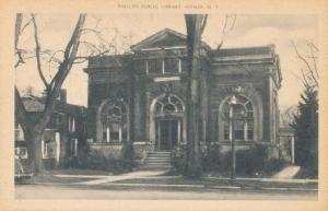 Homer, Cortland County NY, New York - Phillips Public Library - WB