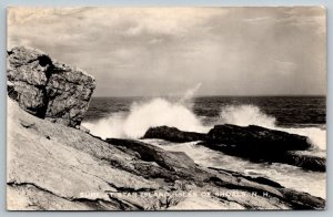 RPPC  Star Island Isles  Shoals  New Hampshire - Real Photo Postcard  1959