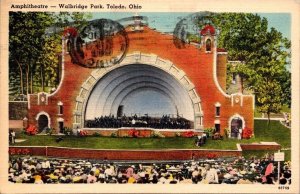 Vintage Ohio Postcard - Toledo - Walbridge Park