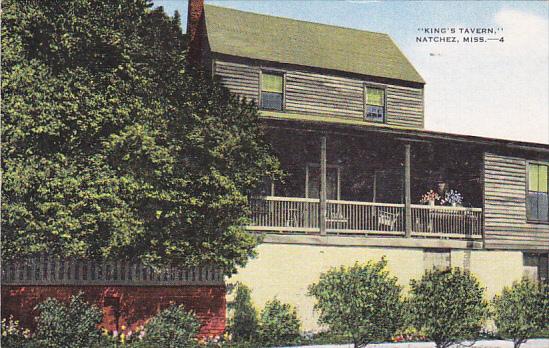 Mississippi Natchez King's Tavern 1954