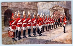 Tuck Oilette MILITARY in LONDON ~ 1st LIFE GUARDS c1910s Harry Payne UK Postcard