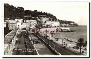 Nice Old Postcard The US's Wharf and the Chateau