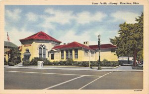 Lane Public Library Built in 1866  Octagon Style Hamilton, Ohio USA