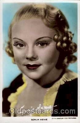 Sonja Henie Actress/ Actor Unused 