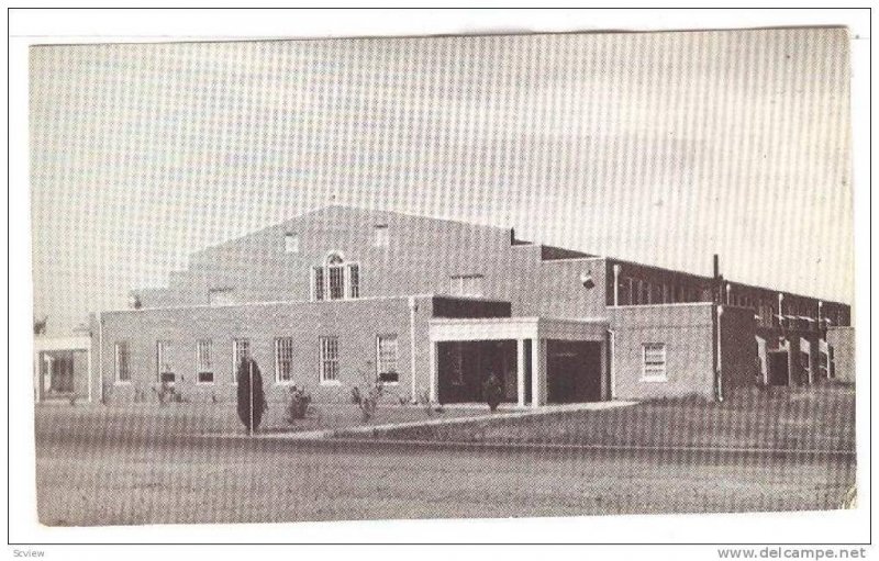 Exterior, Bison Field House,Oklahoma Baptist University, Shawnee, Oklahoma, 4...