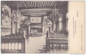 Interieur De l'Hotel De Ville, Salle Des Mariages, Anvers, Antwerp, Belgium, ...