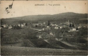 CPA AMBAZAC - Vue générale (122489)