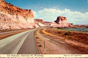 Wyoming The Palisades On Interstate 80