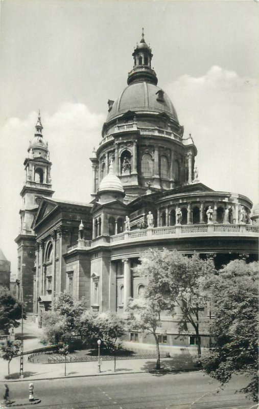 Postkarte Budapest Szent Istvan Bazilika