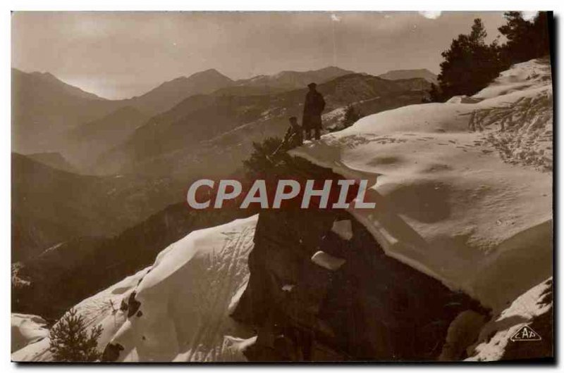 Postcard Old Peira Cava Sea view