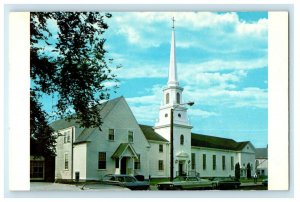 c1946 The Federated Church, Hyannis Massachusetts MA Vintage Postcard 