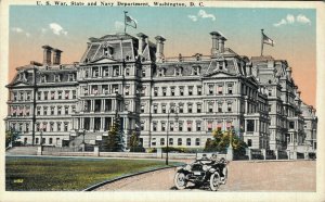 USA Washington D.C U.S War, State and Navy Department Vintage Postcard 07.39