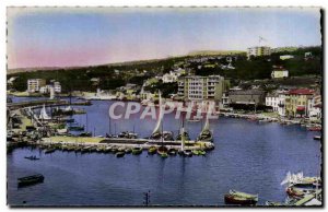 Cassis Sea Modern Postcard A corner of the harbor