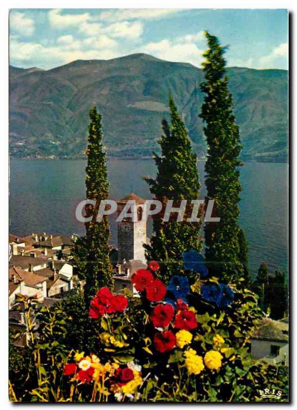 Postcard Modern Brissago Lago Maggiore