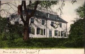 Glen Sanders House, Scotia Schenectady NY c1908 Vintage Postcard R51