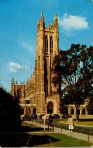 North Carolina Durham Duke University Church 1955