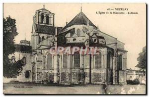 Old Postcard Vezelay L & # 39Eglise Madeleine L & # 39Abside