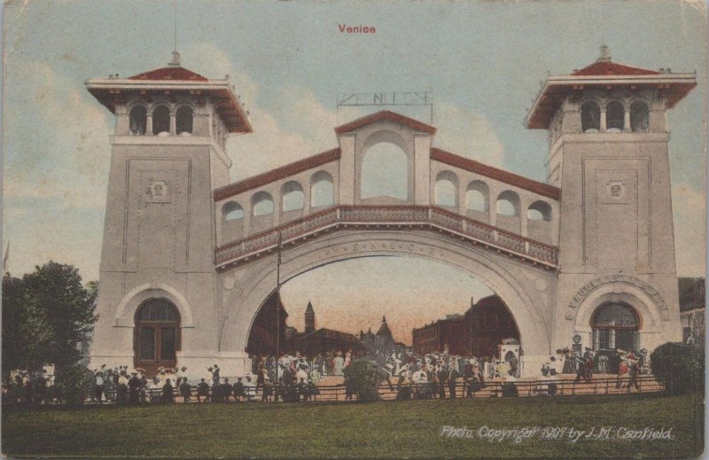 Postcard Willow Grove Park PA Venice