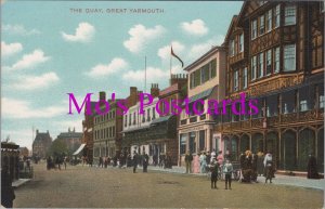 Norfolk Postcard - Great Yarmouth, The Quay   HM378