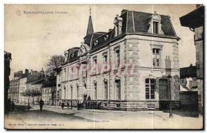 Postcard Rambervillers Old Civil Hospital