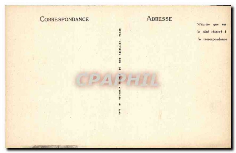 Old Postcard Laon La Cathedrale