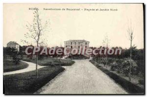 Postcard Old Sanatorium Rueil Buzenval Facade and Garden North