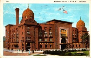 Illinois Chicag Medinah Temple 1927 Curteich