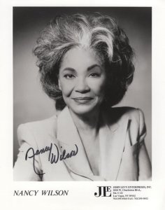 Nancy Wilson Jazz Singer 10x8 Hand Signed Official Photo & COA Letter