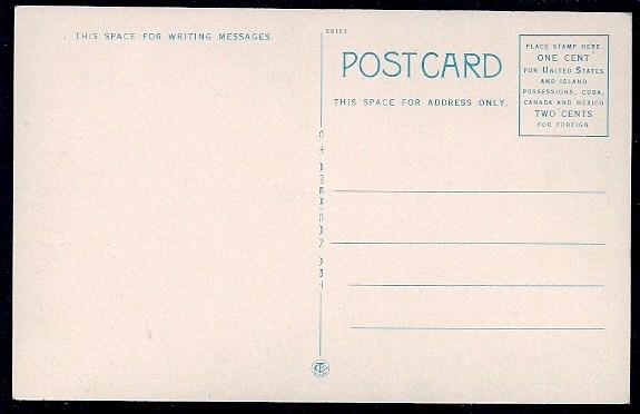 Camp Louise Cascade Maryland Blue Ridge Mtns unused c1920