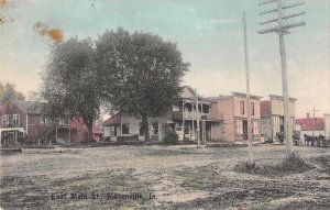 Masonville Iowa East Main Street Vintage Postcard JI658411