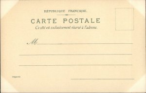 Paris Multi-View Fine Lithograph W&V a L c1890s Postcard #899