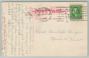 Chicago Illinois~Lincoln Park Suicide Bridge~c1910 Postcard