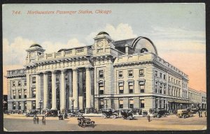 Northwestern Passenger Station Chicago Illinois Unused c1910s