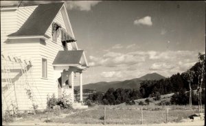 Williston Vermont VT Twist O'Hill Lodge Real Photo Vintage Postcard