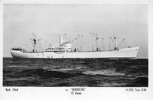 SS Bennachie Ben Line Ship Unused 