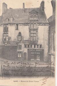 BF12433 laval maison du grand veneur   france front/back image