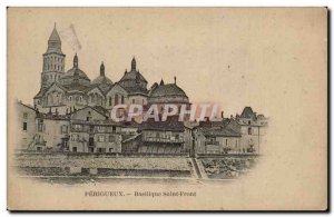 Postcard Old Basilica Saint Front Perigueux