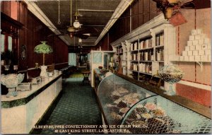 Albert Hupper Confectionery and Ice Cream Parlor, Lancaster PA Postcard R80