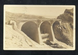 RPPC COOLIDGE DAM ARIZONA WICKENBURG VINTAGE REAL PHOTO POSTCARD