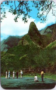 Postcard Hawaii Maui Iao Needle