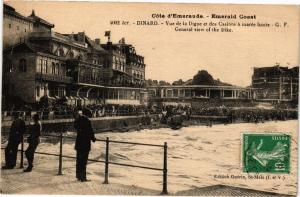 CPA DINARD-Vue de la Digue et des Casinos a marée haute (265719)