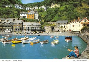uk44470 the harbour clovelly devon  uk