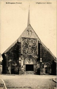 CPA Saint-Fargeau - L'Eglise FRANCE (960791)