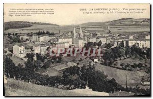 Old Postcard Louvesc Ardeche Annonay panoramic view and Dunieres